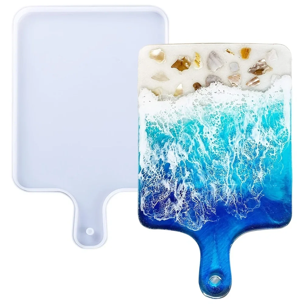 Serving Tray Mold - Cetakan baki silikon Resin, cetakan casting