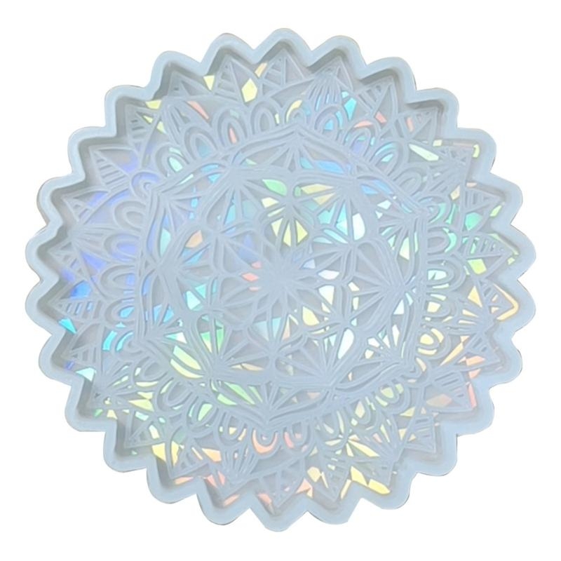 Resin Ocean Wave Mold - Cetakan Silikon Bunga Portabel Cetakan Alas
