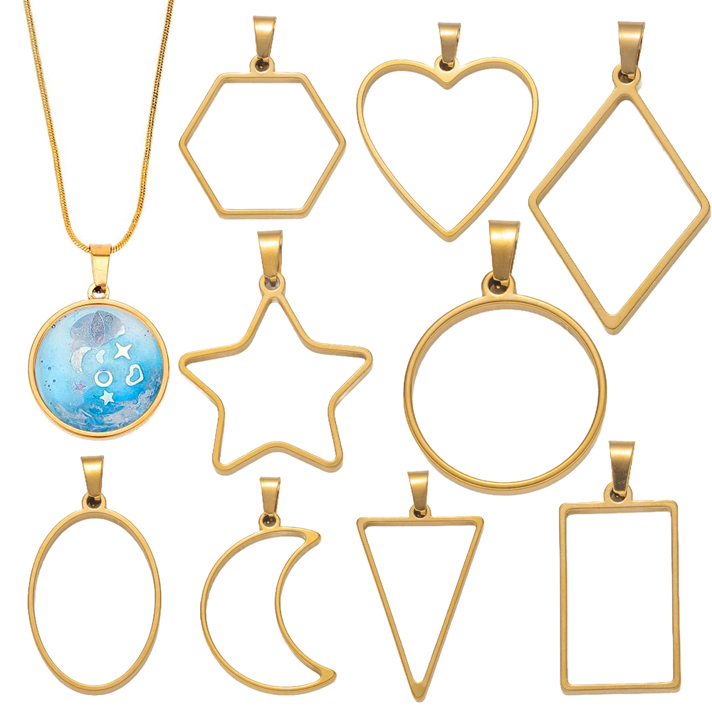 Resin Craft Projects - 5 pcs Cetakan Resin Stainless Steel