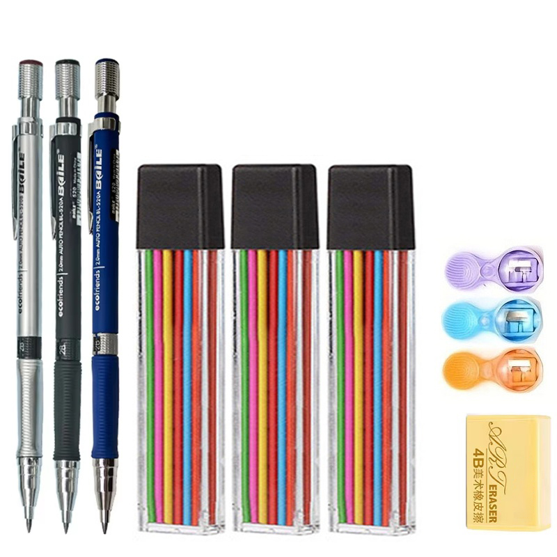 Staedtler Pencil Lumocolor - Set Pensil Mekanik 2.0mm Dengan Isi
