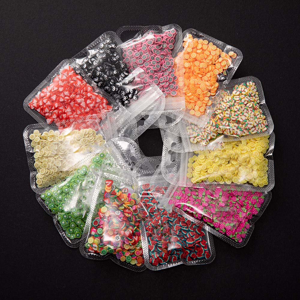 Resin Ocean Wave Mold - 1000 buah tanah liat polimer irisan