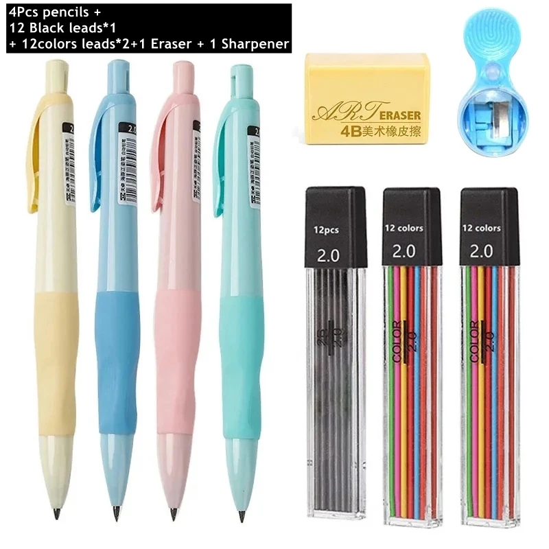 Staedtler Pencil Lumocolor - Set Pensil Mekanik 2.0Mm HB Isi