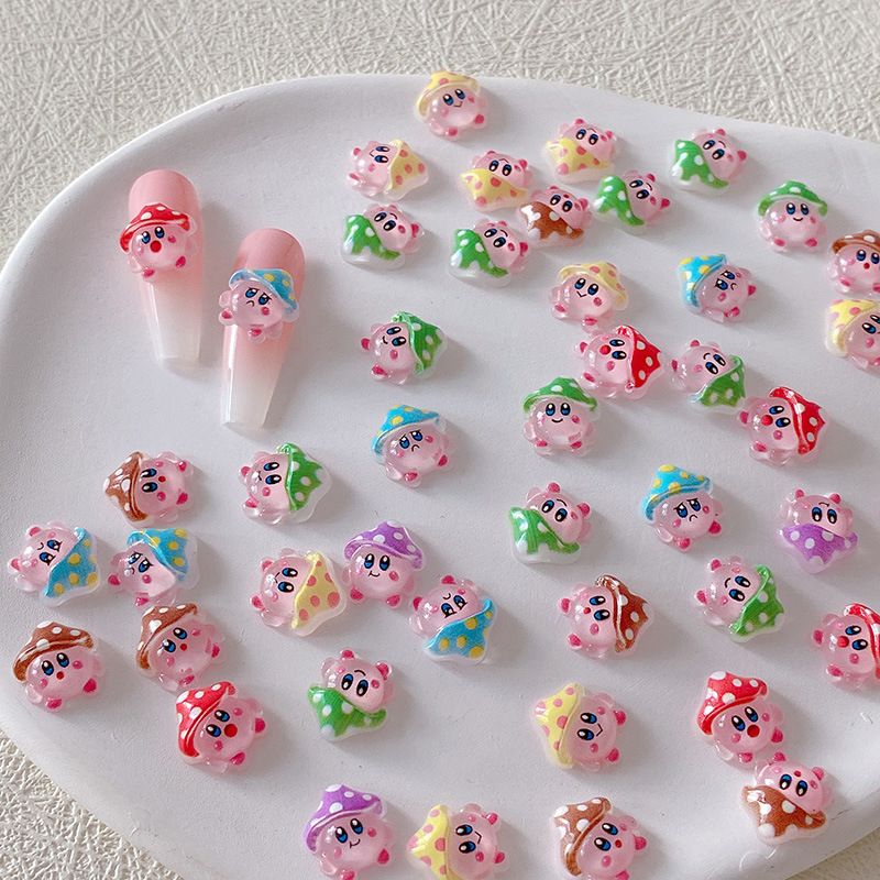 Resin Crafts - 2/10/20 Buah Hiasan Kuku Kirby Resin