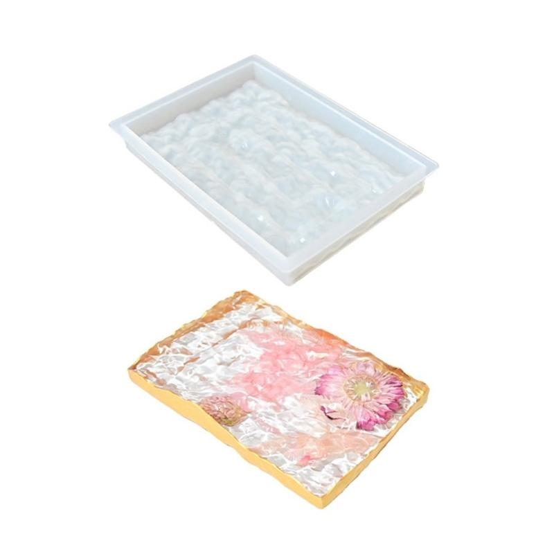 Resin Ocean Wave Mold - P9FE Mudah Rilis Silikon Cetakan Untuk