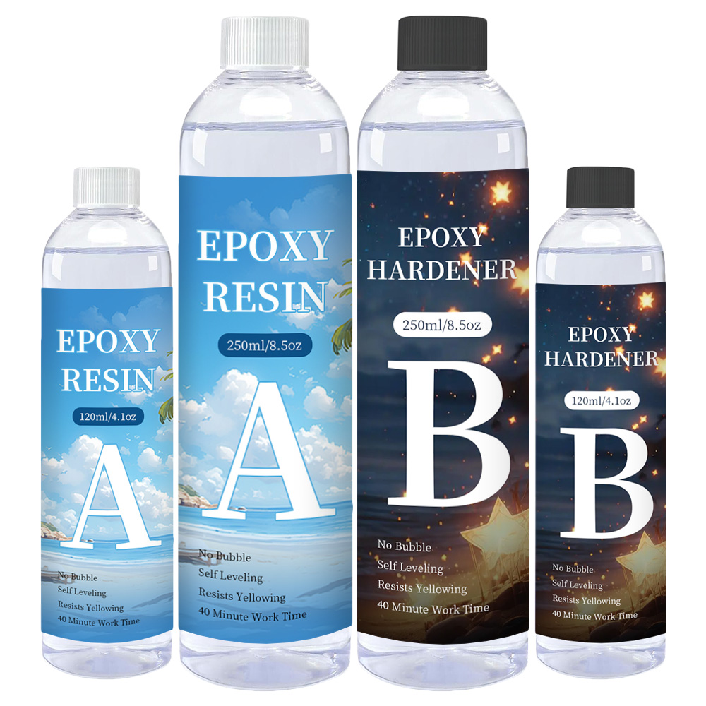 Epoxy Uv Resin Kit - Kit Lem AB Resin Epoksi Transparansi