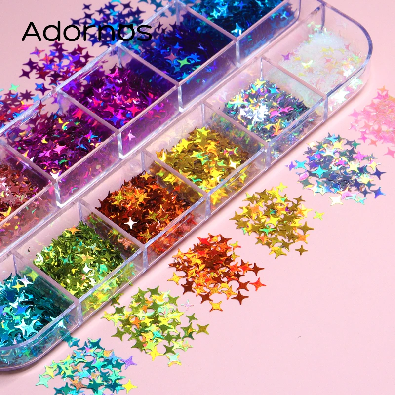 Resin Ocean Wave Mold - UV pengisi Resin bintang holografik payet
