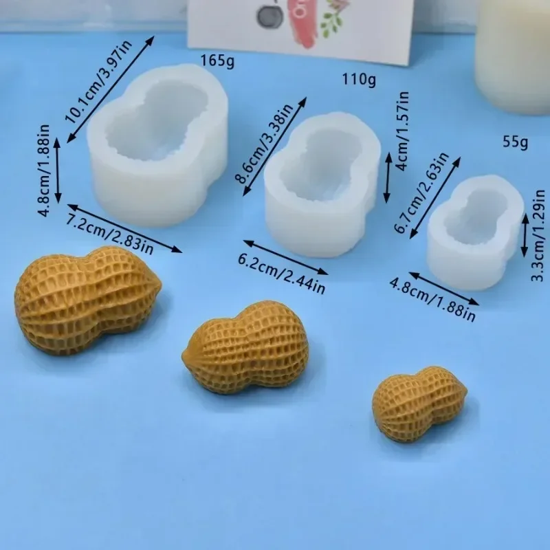 3 Buah Cetakan Silikon Kacang  - Resin Crafts ulasan dan harga