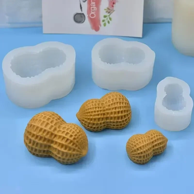 3 Buah Cetakan Silikon Kacang  - Resin Crafts ulasan dan harga