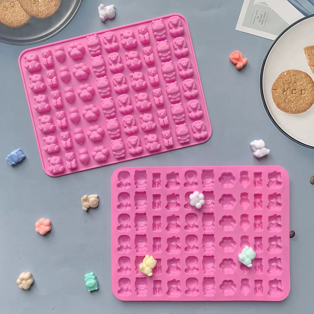 7 Buah Cetakan Silikon Permen  - Silicone Mold Tray ulasan dan harga