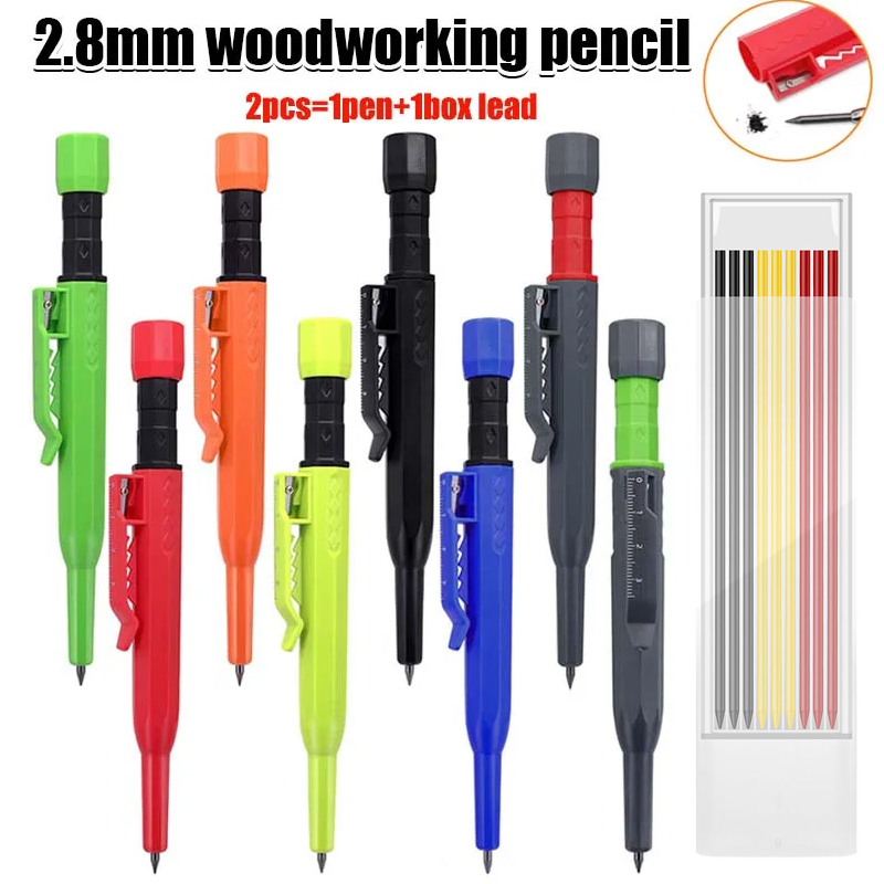 Set Pensil Tukang Kayu Mekanik - Staedtler Pencil Lumocolor ulasan dan harga