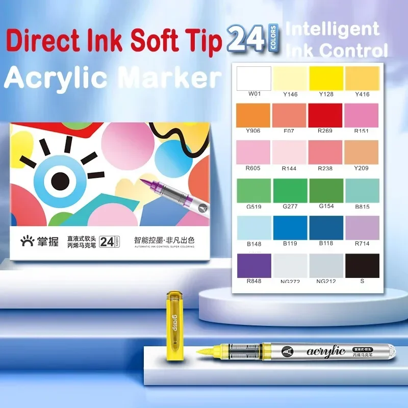 GRASP 120/1 Warna Marker Akril - Copic Marker Sketch ulasan dan harga