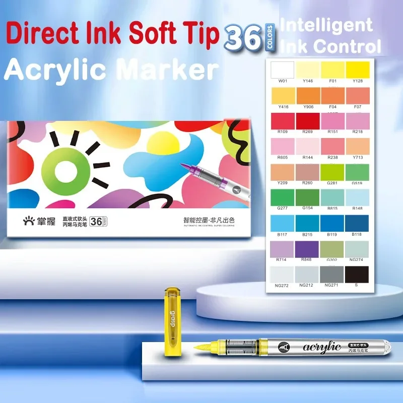GRASP 120/1 Warna Marker Akril - Copic Marker Sketch ulasan dan harga