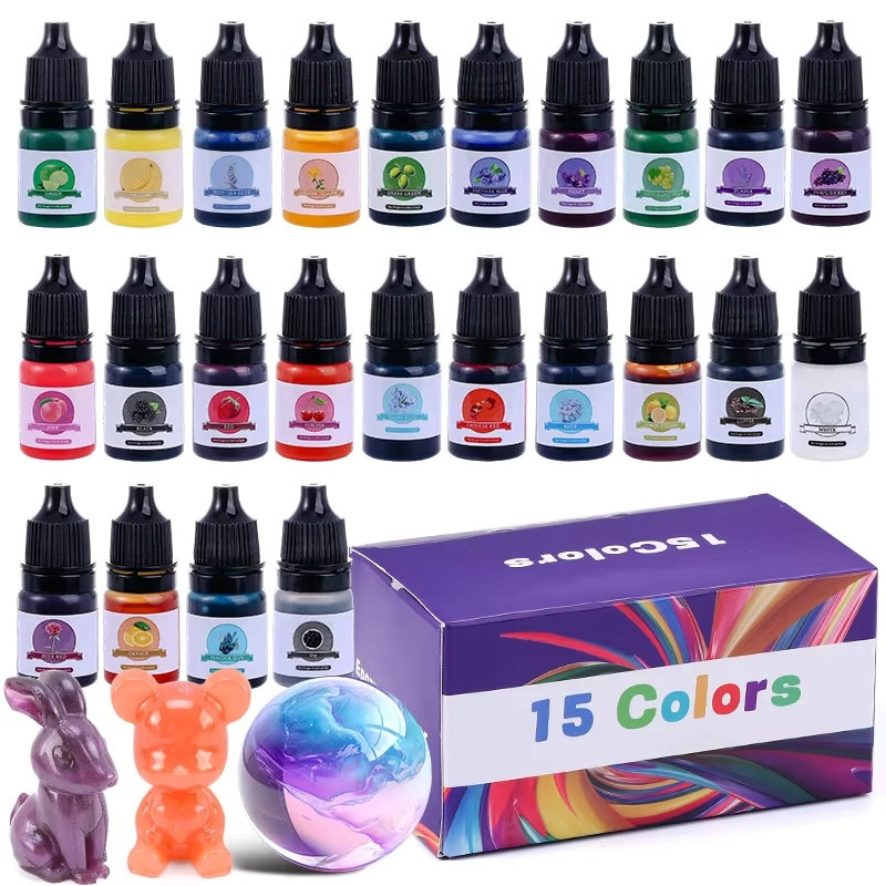 Pigmen Warna Resin Epoksi 24 W - Epoxy Uv Resin Kit ulasan dan harga