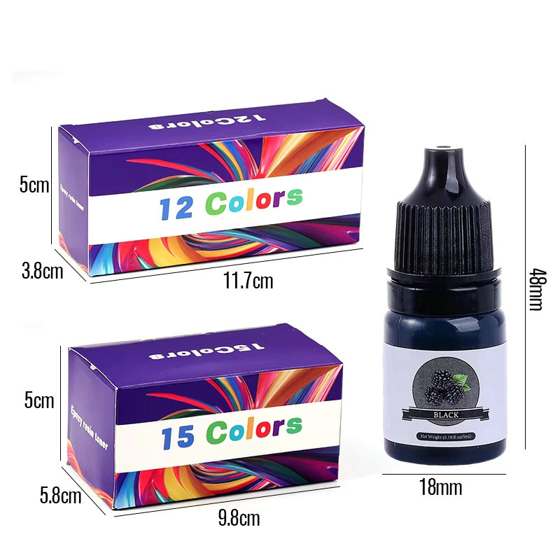 Pigmen Warna Resin Epoksi 24 W - Epoxy Uv Resin Kit ulasan dan harga