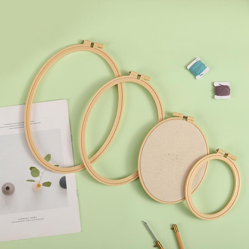 Imitasi bambu plastik Oval kay - Wood Ring Blank ulasan dan harga