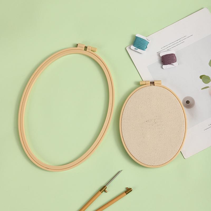 Imitasi bambu plastik Oval kay - Wood Ring Blank ulasan dan harga