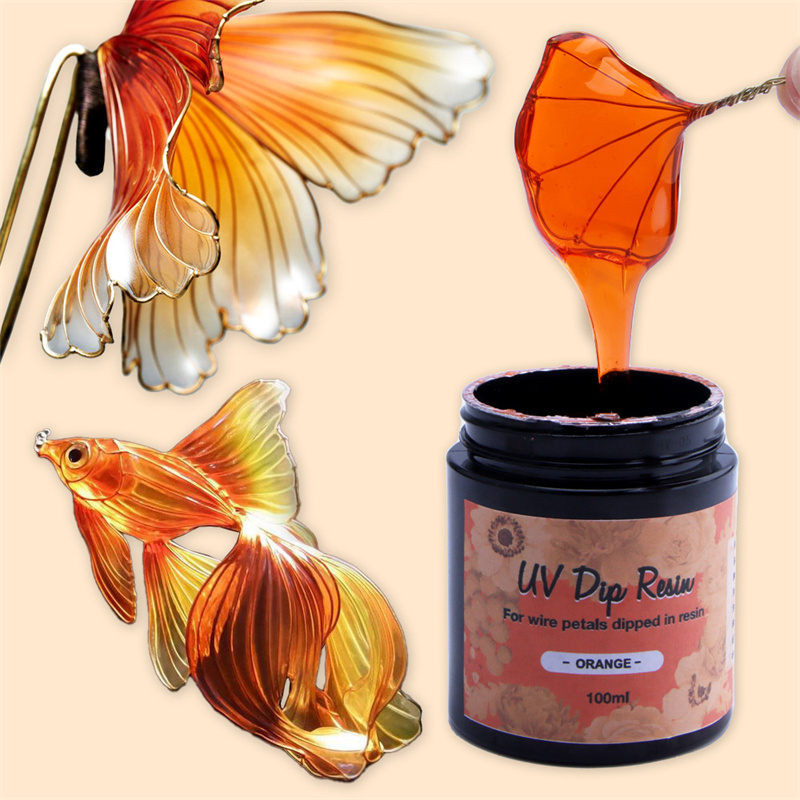 UV DIP RESIN UV 40/100ml caira - Flower Preservation Resin ulasan dan harga