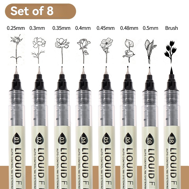 12 Paket Pulpen Fineliner Hita - Copic Marker Sketch ulasan dan harga