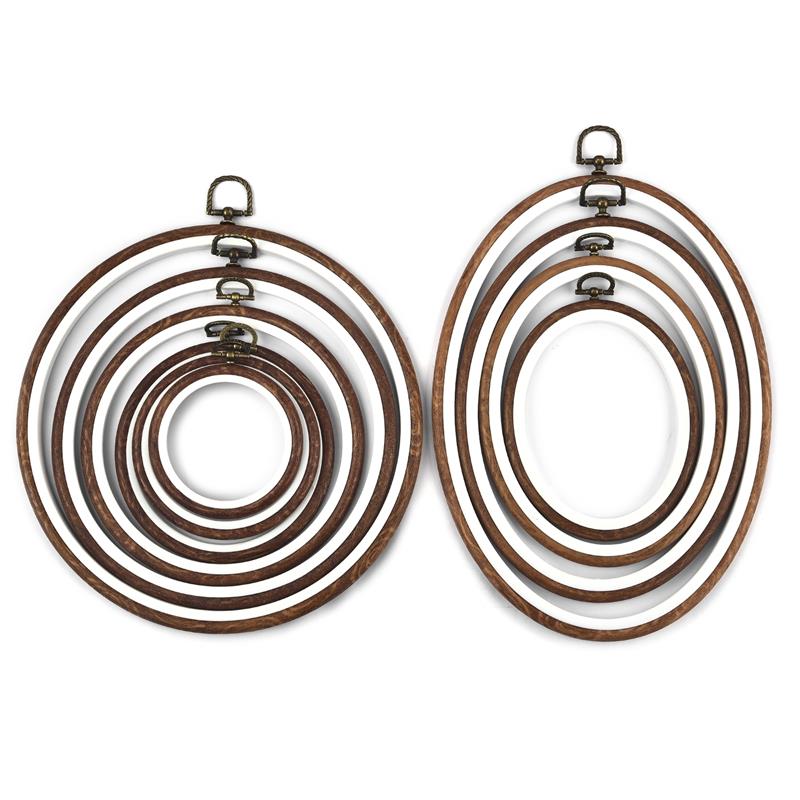 Alat Jahit Set Bingkai Sulaman - Wood Ring Blank ulasan dan harga