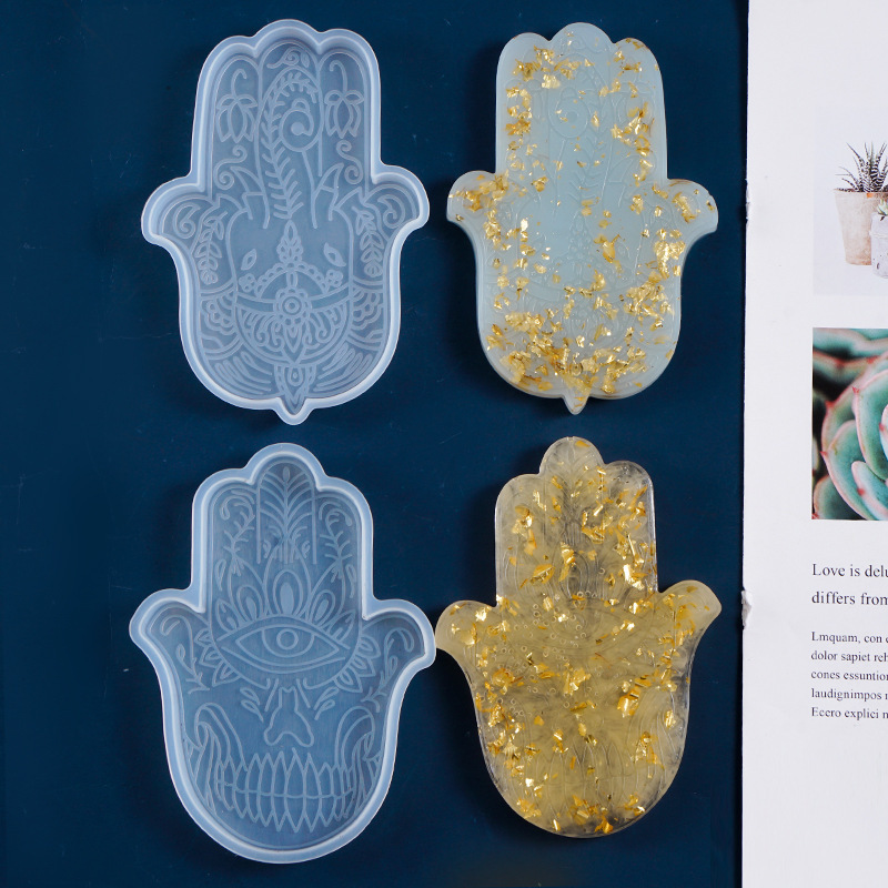 1 Buah DIY Coaster Hand Of Fat - Silicone Mold Tray ulasan dan harga