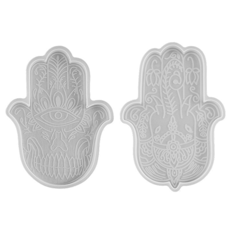 1 Buah DIY Coaster Hand Of Fat - Silicone Mold Tray ulasan dan harga
