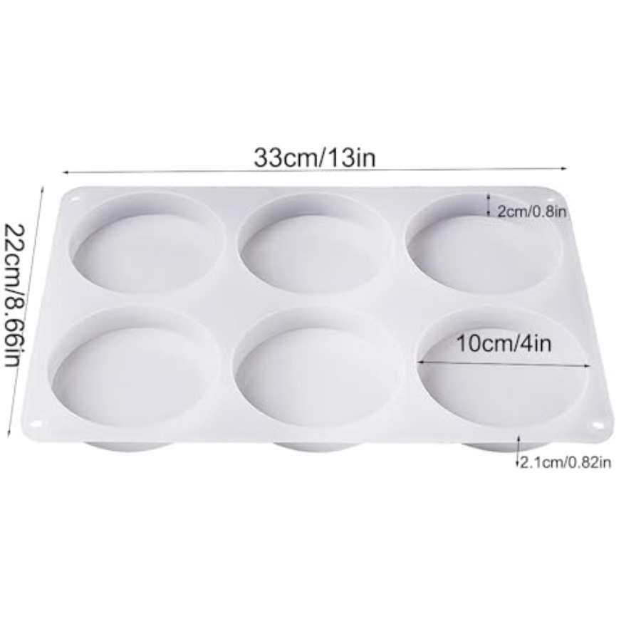 Cetakan Silikon Coaster Bulat  - Flower Preservation Resin ulasan dan harga