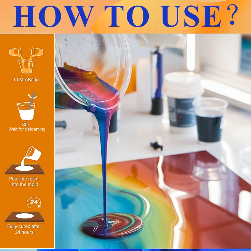 Kit Resin Epoxy Mudah Dicampur - Epoxy Uv Resin Kit ulasan dan harga