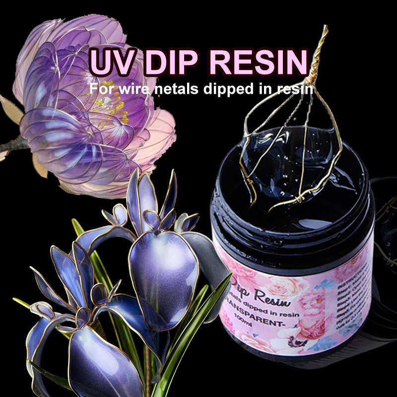 UV DIP lem Resin UV membuat bu - Flower Preservation Resin ulasan dan harga