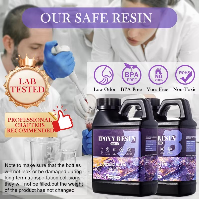 Campuran Mudah 1:1 Kit Resin E - Epoxy Uv Resin Kit ulasan dan harga