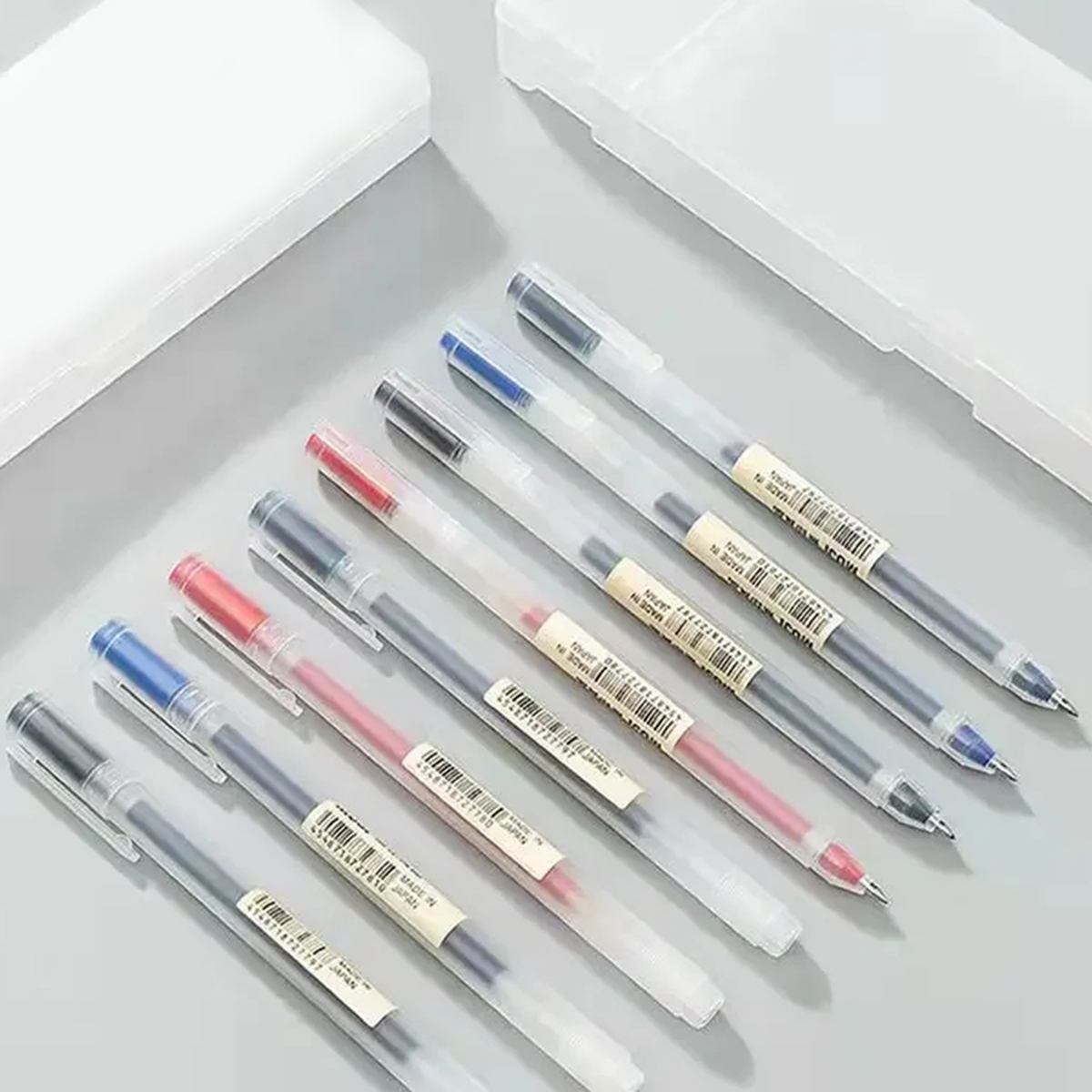 3-6 buah/set 0.38mm pena Gel M - Muji Stationery Gel Pen ulasan dan harga