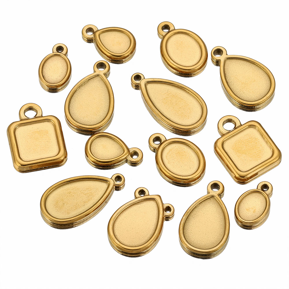 5 pcs Baki Liontin Persegi, Bu - Resin Craft Projects ulasan dan harga