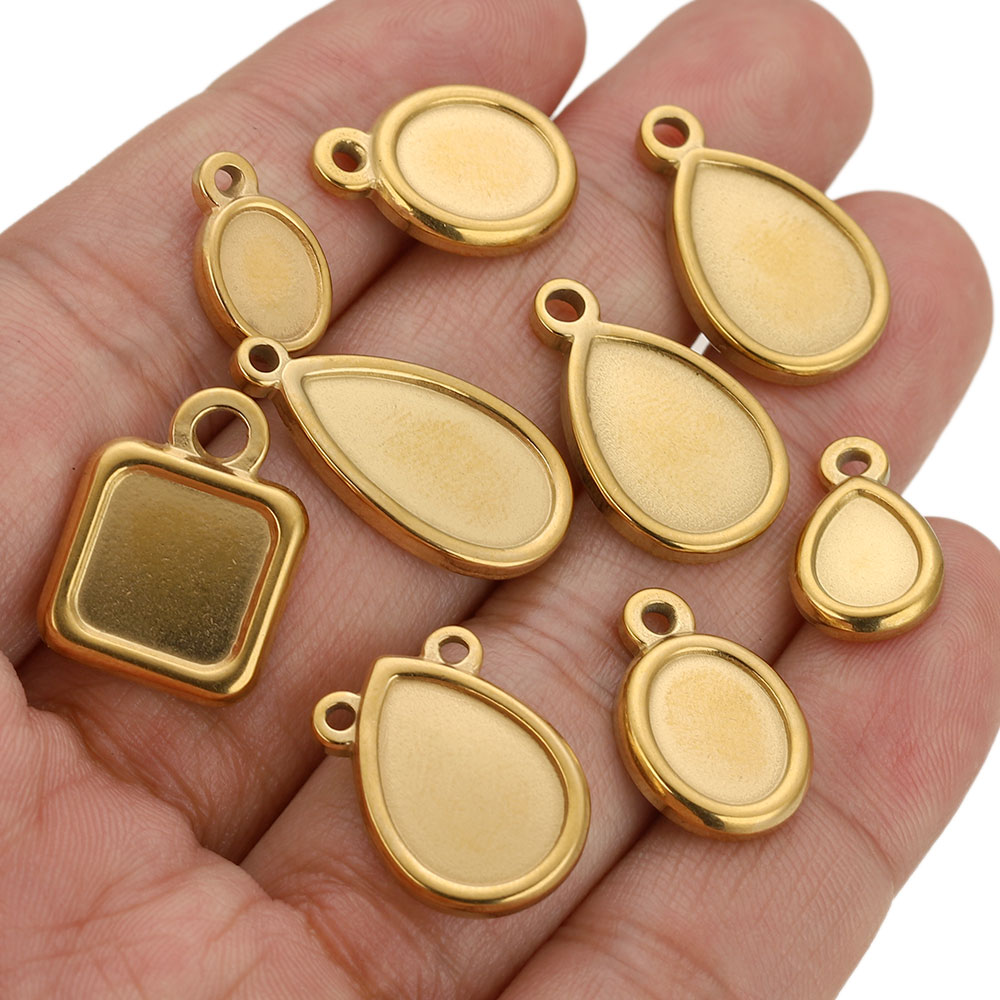 5 pcs Baki Liontin Persegi, Bu - Resin Craft Projects ulasan dan harga