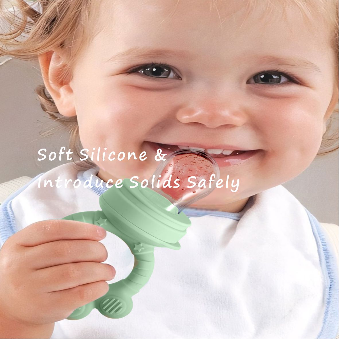 Kombo Tempat Makan Buah Bayi & - Silicone Mold Tray ulasan dan harga