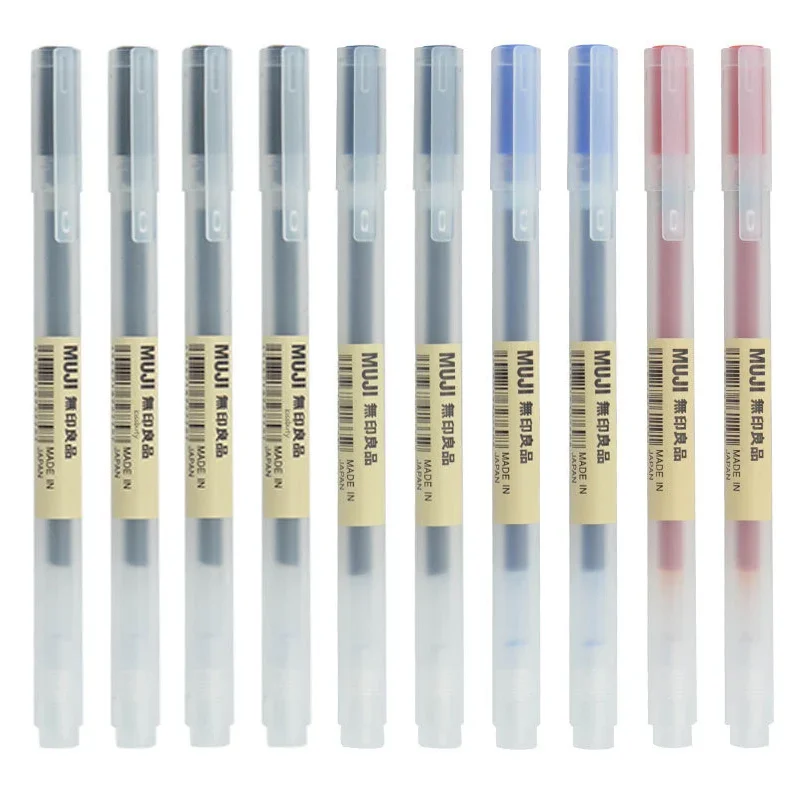 10-30 Buah/Set 0.38/0.5Mm Pena - Muji Stationery Gel Pen ulasan dan harga