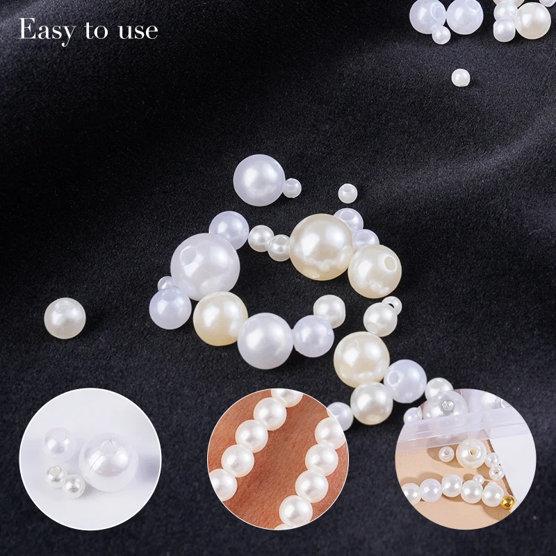 800pcs Manik-manik Resin Mutia - Resin Crafts ulasan dan harga