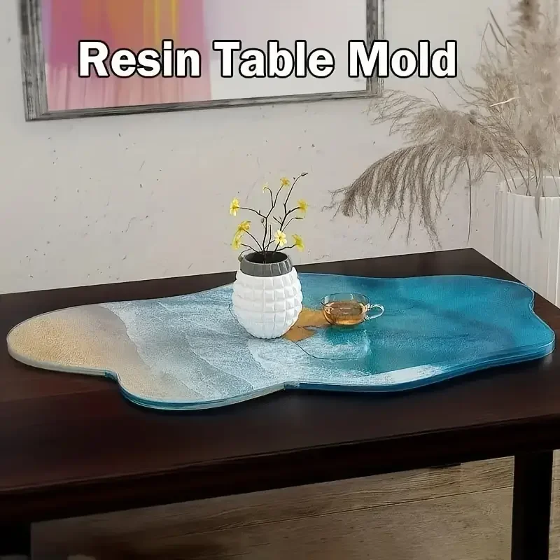 Cetakan Silikon Resin Epoksi B - Resin Ocean Wave Mold ulasan dan harga