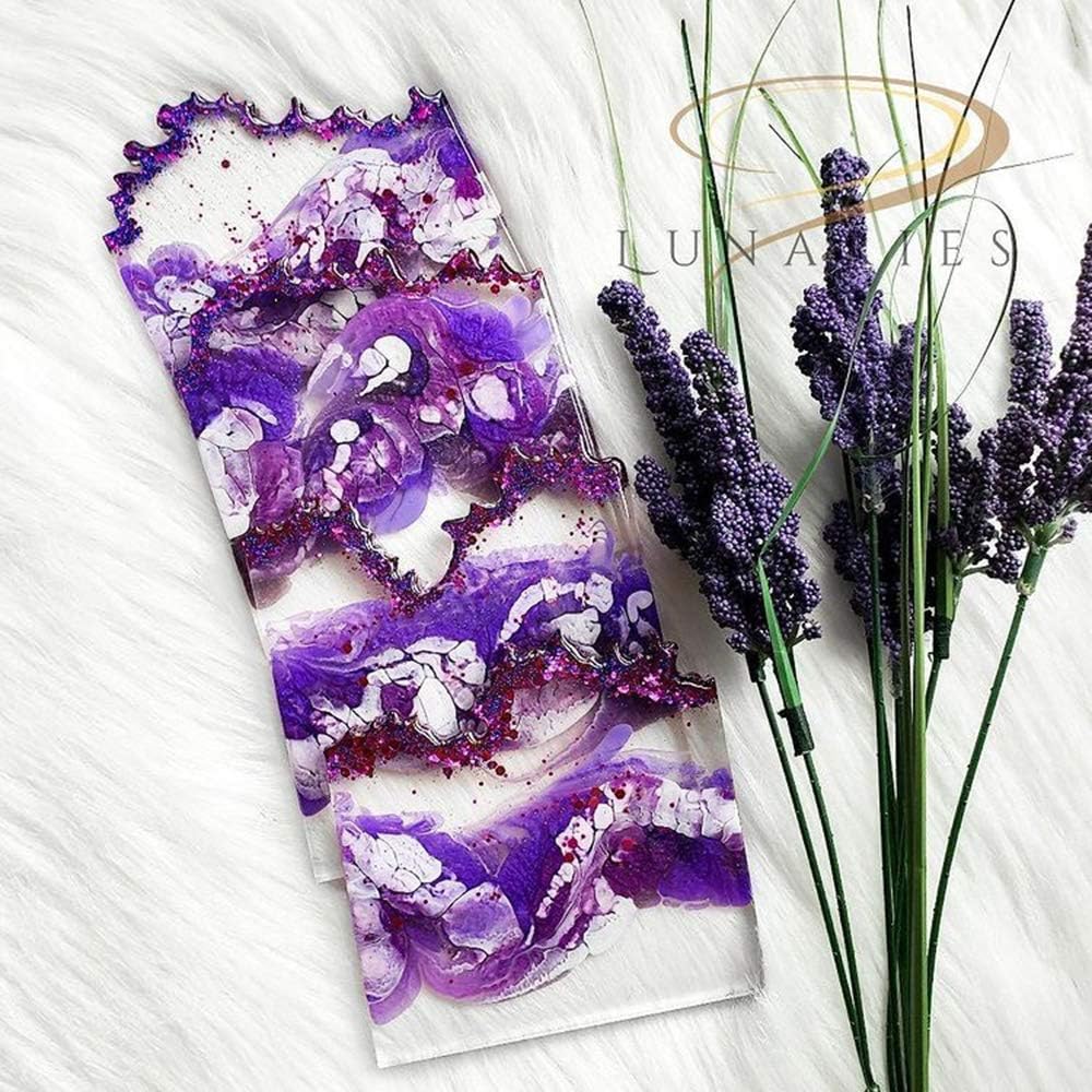 Cetakan Silikon Coaster Gelomb - Resin Ocean Wave Mold ulasan dan harga