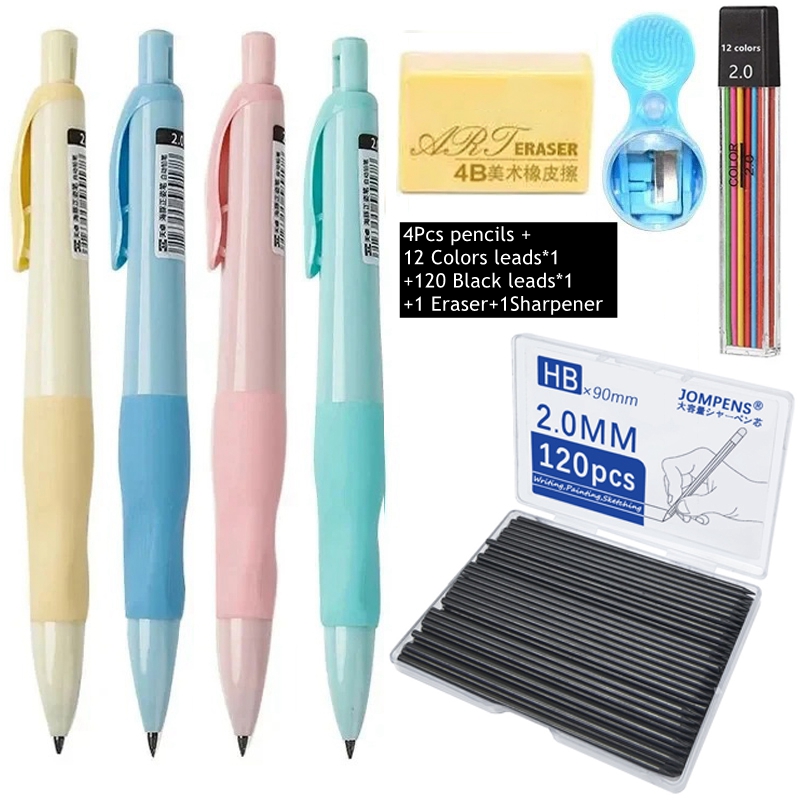 Set Pensil Mekanik 2.0Mm HB Is - Staedtler Pencil Lumocolor ulasan dan harga