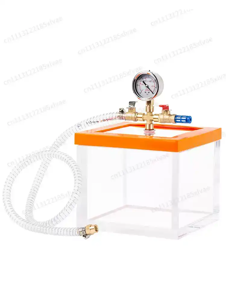 Wadah Vakum Akrilik Transparan - Resin Crafts ulasan dan harga