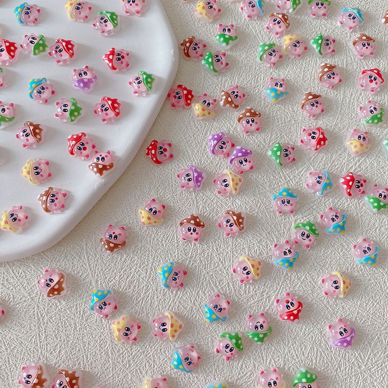 2/10/20 Buah Hiasan Kuku Kirby - Resin Crafts ulasan dan harga