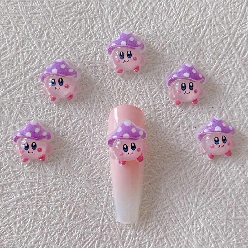 2/10/20 Buah Hiasan Kuku Kirby - Resin Crafts ulasan dan harga