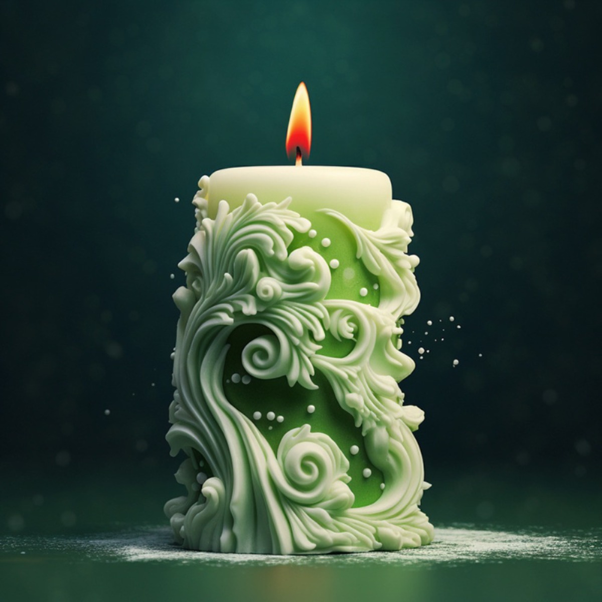 Cetakan lilin silikon ukiran g - Resin Ocean Wave Mold ulasan dan harga
