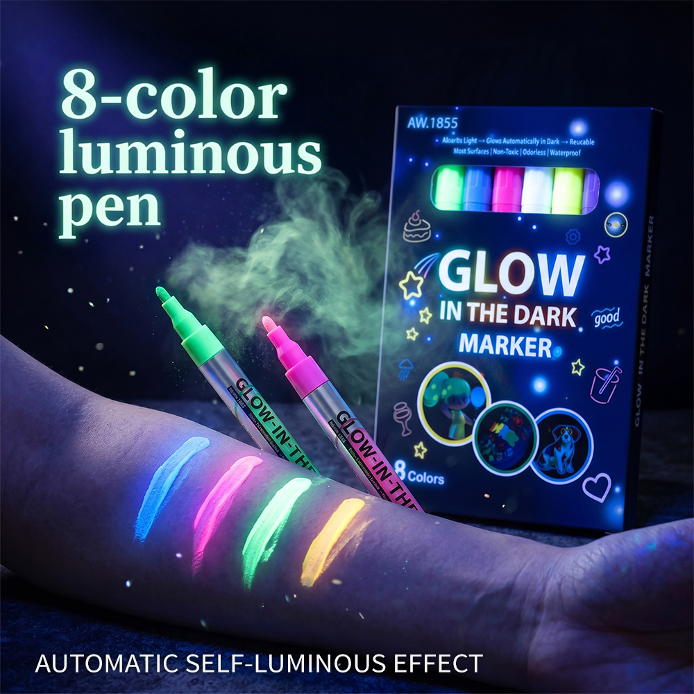 8 Warna Spidol Fluoresen Berca - Copic Marker Sketch ulasan dan harga