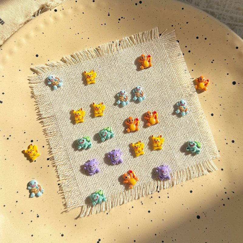 Aksesori seni kuku Pokemon, hi - Resin Crafts ulasan dan harga