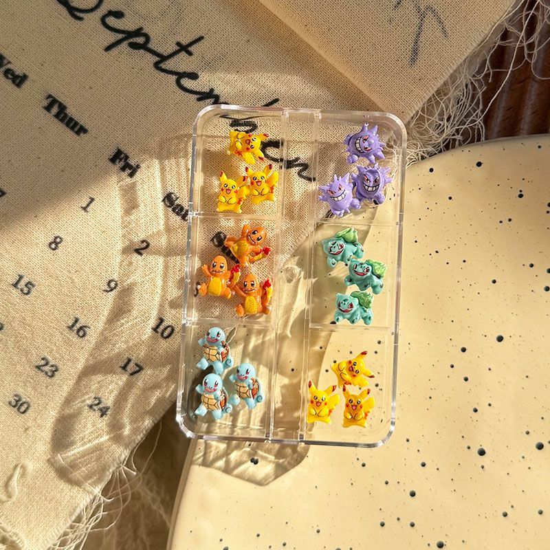 Aksesori seni kuku Pokemon, hi - Resin Crafts ulasan dan harga