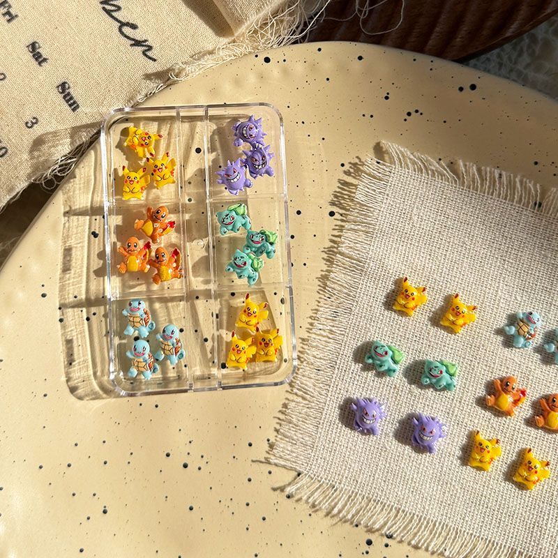 Aksesori seni kuku Pokemon, hi - Resin Crafts ulasan dan harga