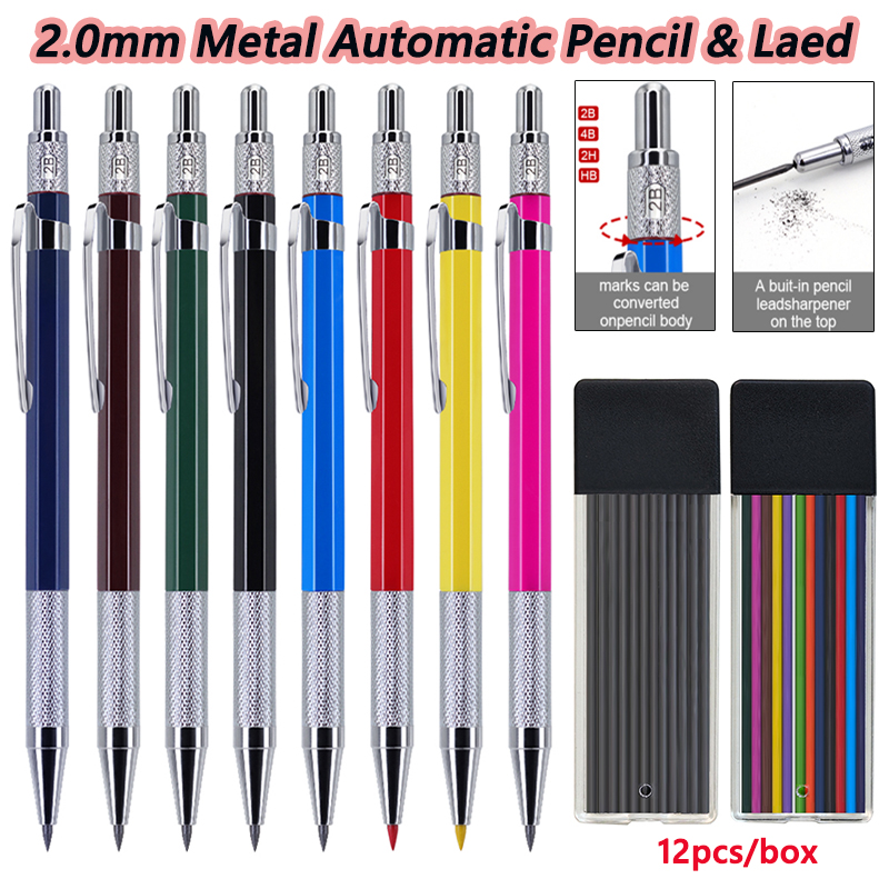 Pensil Mekanis Logam Multiwarn - Staedtler Pencil Lumocolor ulasan dan harga