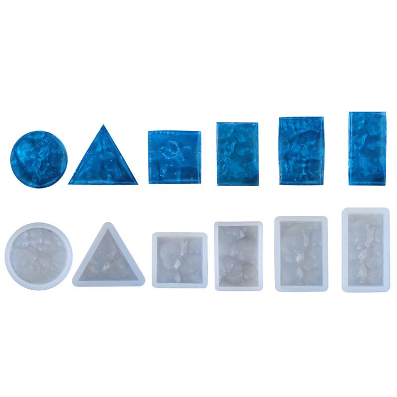 4Pcs Set Cetakan Resin Gelomba - Resin Ocean Wave Mold ulasan dan harga