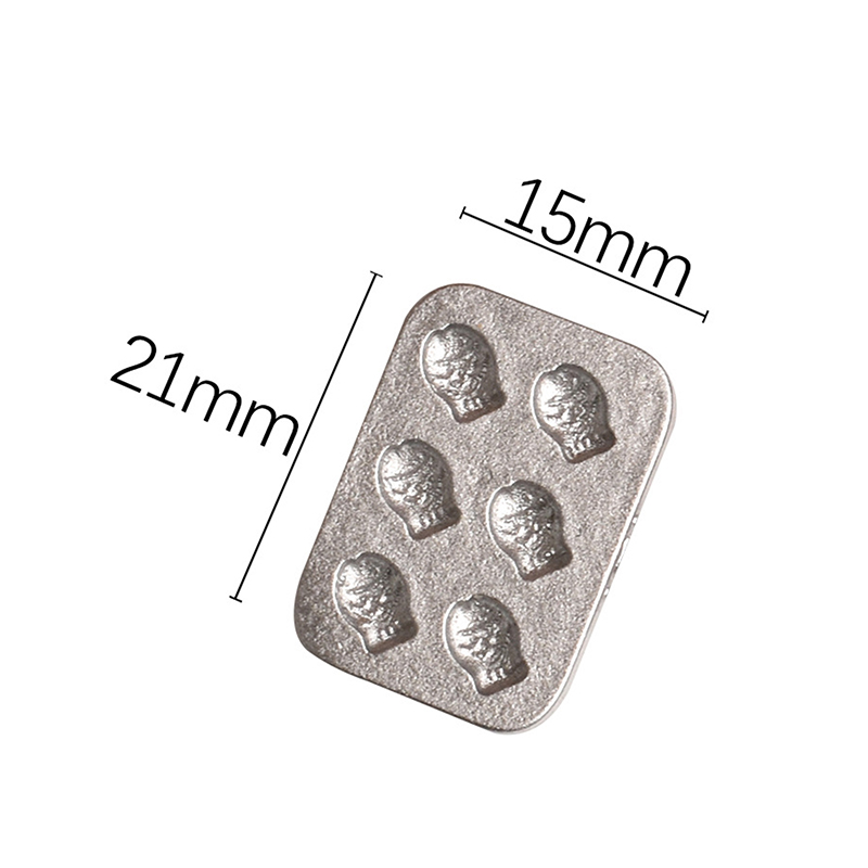 10 pcs Cetakan Kue Miniatur Ru - Silicone Mold Tray ulasan dan harga