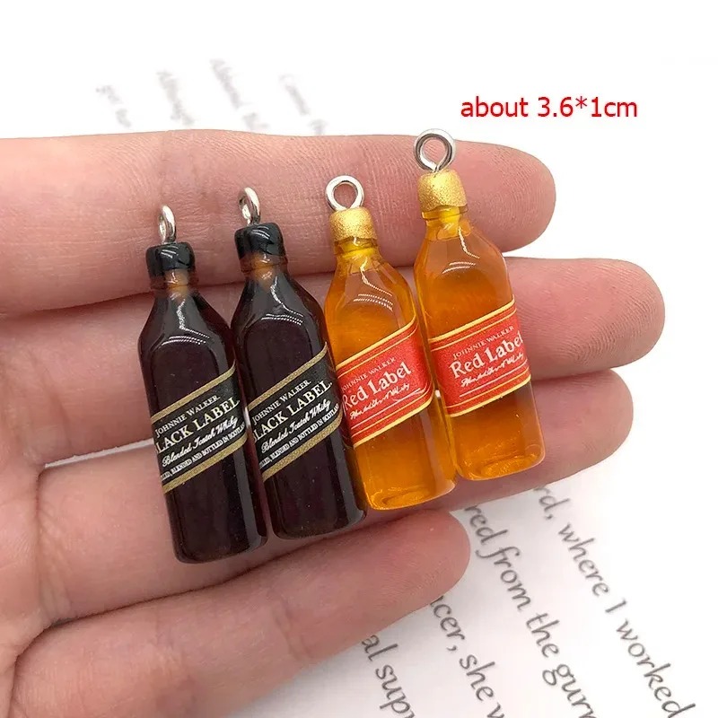10 Buah Liontin Resin Botol Wi - Resin Craft Projects ulasan dan harga